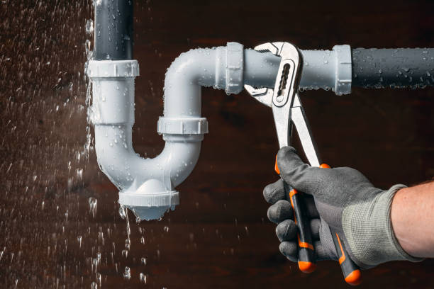 Professional Drain Cleaning technician working in Weston, CT